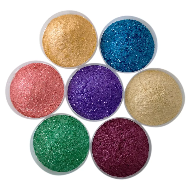 Colored Mica Flakes